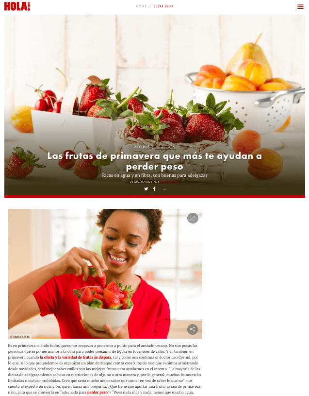 HOLA.COM | Pilar Hernán