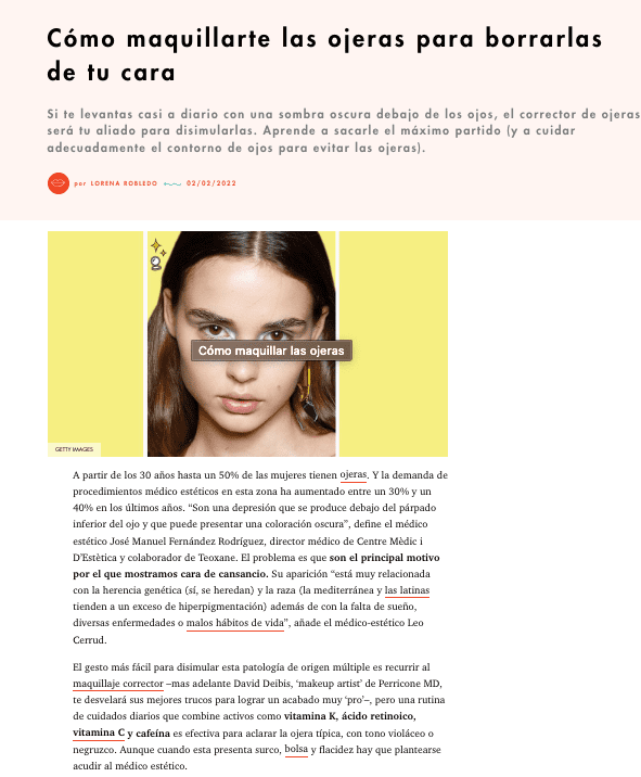 COSMOPOLITAN | Lorena Robledo