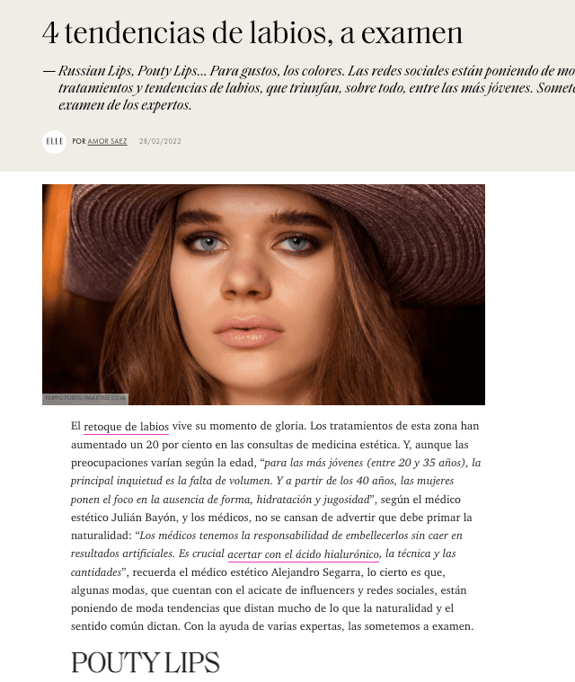 ELLE.ES | Amor Sáez