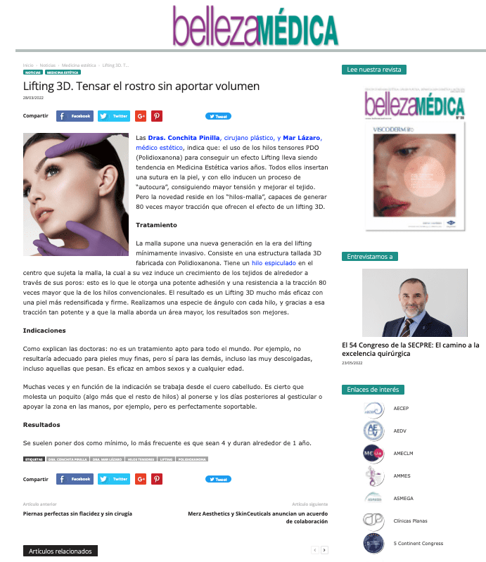 BELLEZA MÉDICA | Gema Moreno